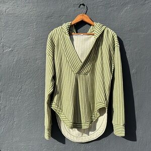 Pilcro Striped Hoodie